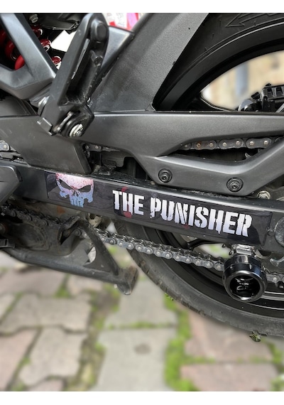 BAJAJ Pulsar NS 200 AKSESUAR MAŞA+YAN 3D KABARTMALI DAMLA STİCKER PUNİSHER