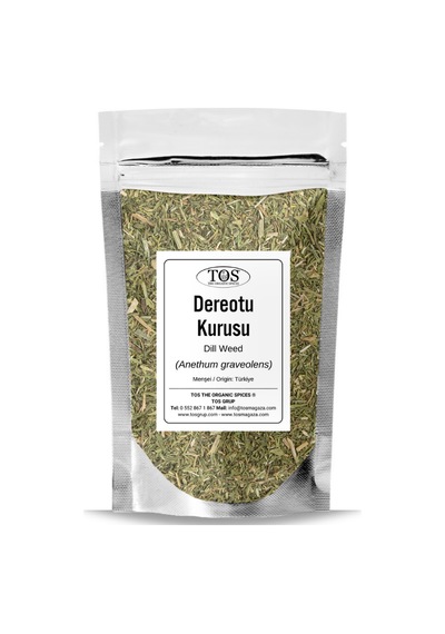 Tos The Organic Spices Dereotu Kurusu 1 KG Anethum Gaveolens