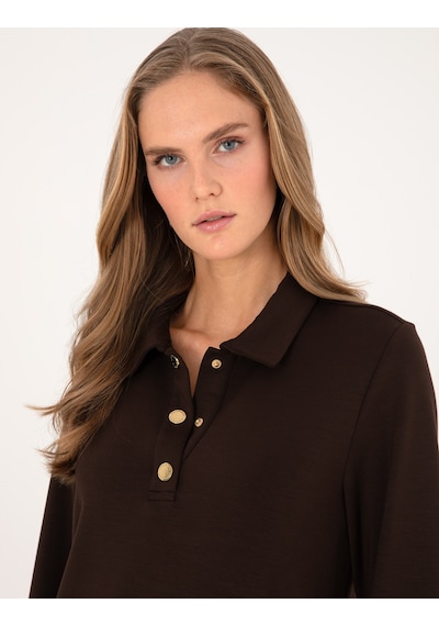 Pierre Cardin Kadın Kahverengi Elbise Örme 50315895-vr029 Kahverengi
