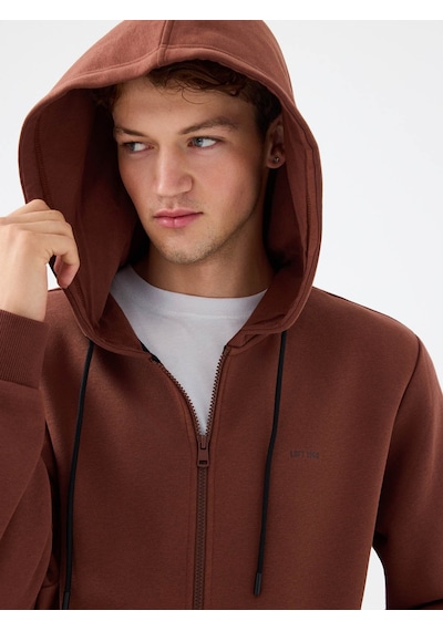 Loft Regular Fit Kahverengi Erkek Sweatshirt Lf2034270 Kahverengi