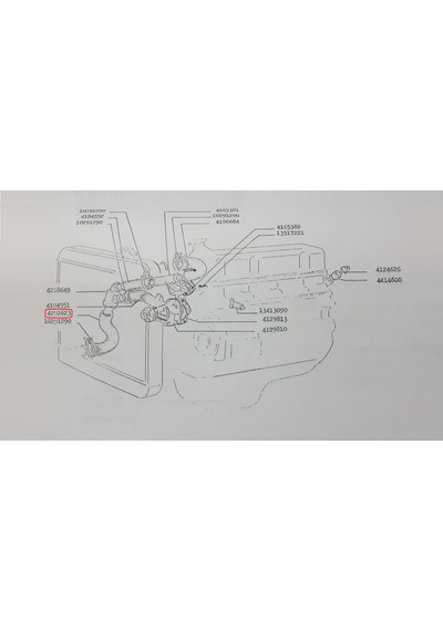 Tofaş Uyumlu Murat 124 Serçe Radyatör Alt Hortum 4292623