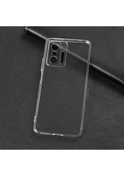 Xiaomi Uyumlu Mi 11t 5g Kılıf Zore Şeffaf Süper Silikon Kapak