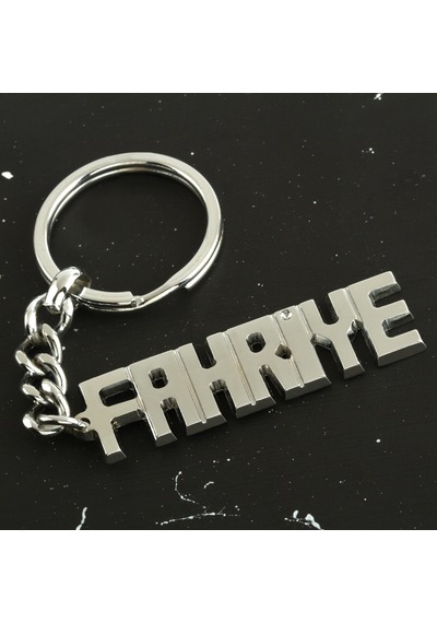 Fahriye İsimli Anahtarlık