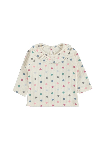 Civil Baby Puan Empirme 6-18 Ay Sweatshirt - Ekru