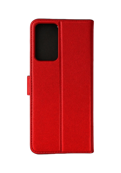 Newface - 203 - Samsung Galaxy Uyumlu  A91 / S10 Lite Trend S Plus Kapaklı Kılıf - Csmo-tex - - Kırmızı