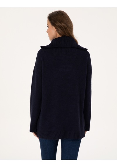 Pierre Cardin Kadın Lacivert Kazak /triko 50317121-vr033 Lacivert