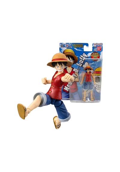 Bandai, 13 Cm One Piece Luffy Figür - Serisi,