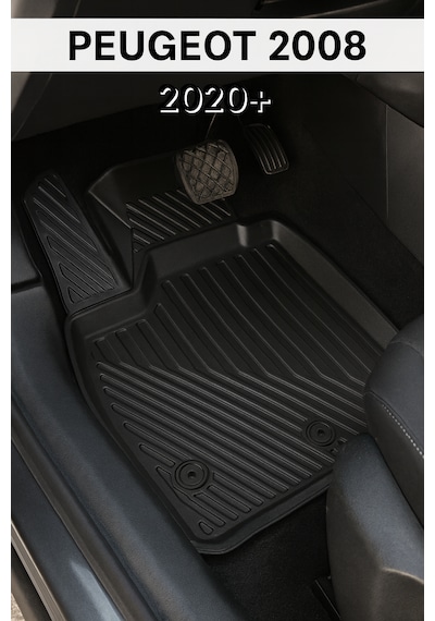 Peugeot 2008 2020+ Uyumlu 3d Oto Paspas Premium