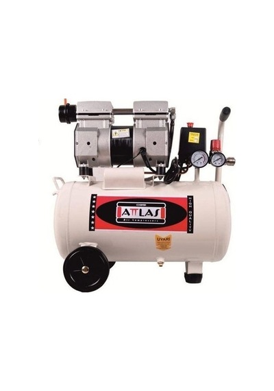 1 Hp Güç İle Sessiz Yağsız Hava Kompresörü Ve 7 Bar Basınç