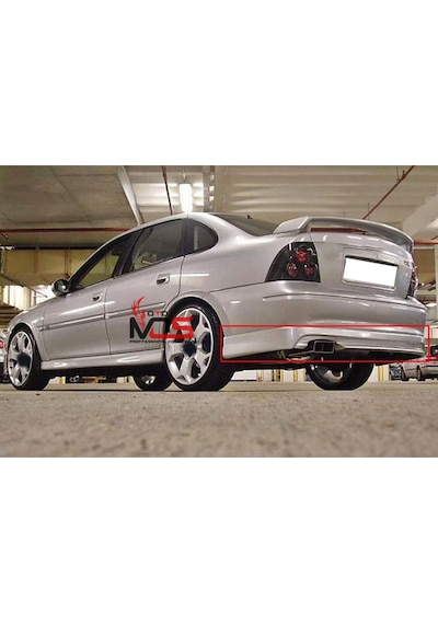 Opel Vectra B Makyajsız Kasa Arka Tampon Eki Fiberglass Boyasız