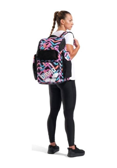 Arena One Go Backpack 45l Allover Unisex Yüzücü Sırt Çntası 010232102 Çok Renkli