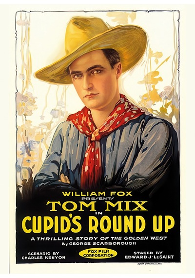 Tom Mix 1918 Poster