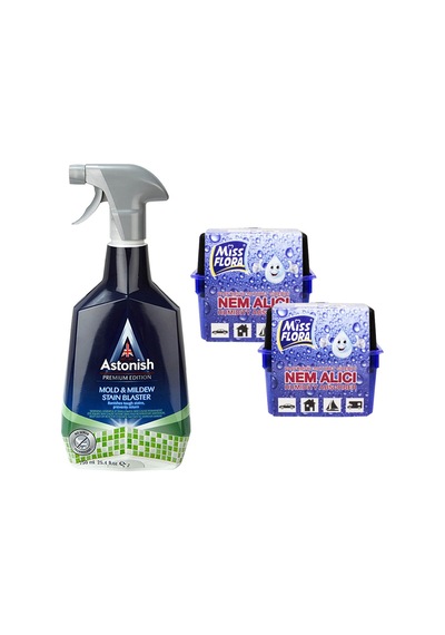 Astonish Küf Temizleyici 750 Ml +Miss Flora Nem Alıcı - Küf - Rut N11.404
