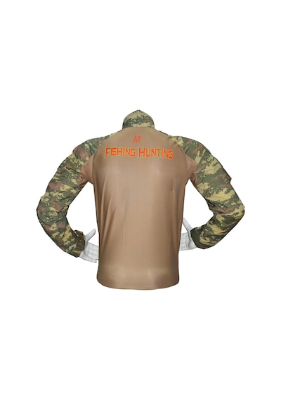 Combat Tişört Fishing M001 Avcı Balıkçı Turna Çok Renkli