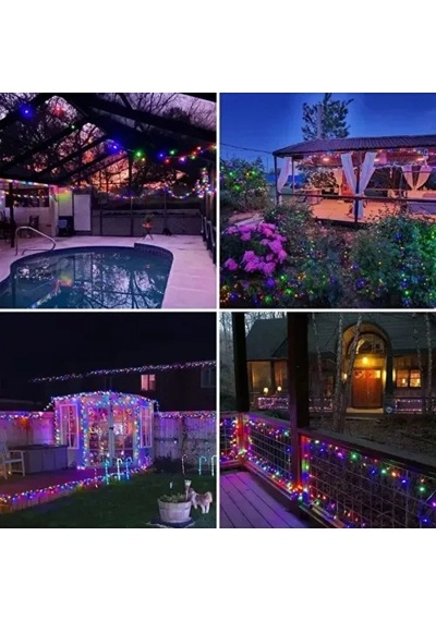 Hubrendy Emin 11m 100 Led Solar Rgb Işık