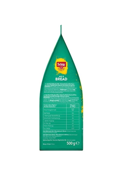 Schar Mix B Glutensiz Ekmek Unu 5 x 500 G