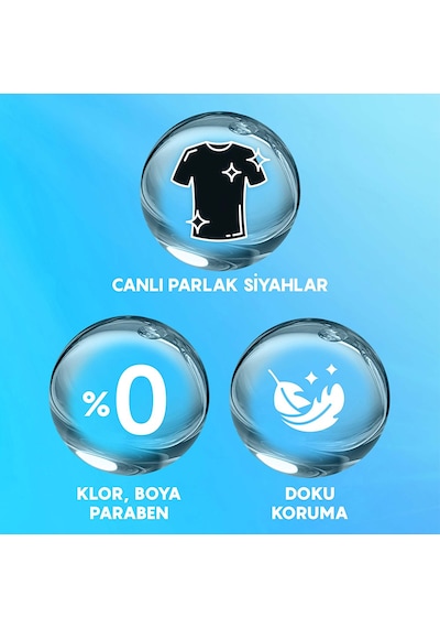 Rinso Sıvı Çamaşır Deterjanı Kömür Siyahlığı Komple Bakım 2.5 L X2 Diğer