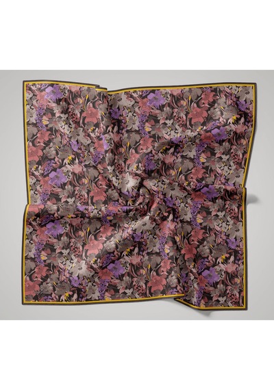 Silk Home Soft Eşarp 73088-16 Acı Kahve, Gül, Tozpembe, Sarı, Mor, Gri
