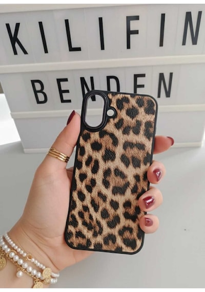 Apple Uyumlu iPhone 16 Leopar Desen Kılıf Modeli Leopar 5