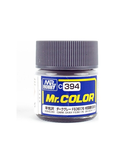Mr.hobby C-394 10 Ml. Dark Gray Fs36176, Mr.color Serisi Model Boyası Standart