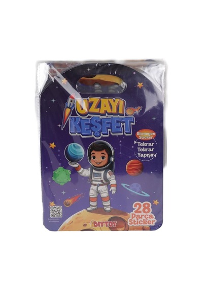 2991 Bitmeyen Sticker Uzayı Keşfet