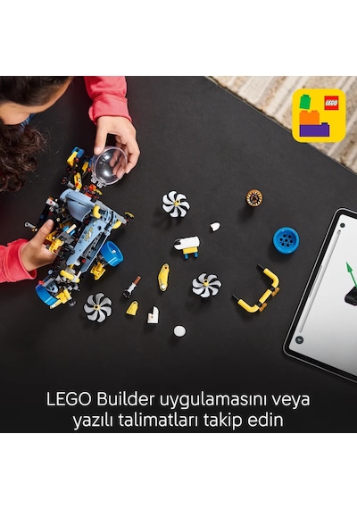 LEGO® Technic Derin Deniz Araştırma Denizaltısı 42201 - 9 Yaş ve Üzeri Mühendislik ve Bilimi Seven Çocuklar için Oyuncak Yapım Seti (413P)