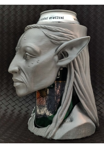 Dark Elf Elder Temalı İçecek Kutusu Tutucu Ve Dekoratif Kupa - 500ml