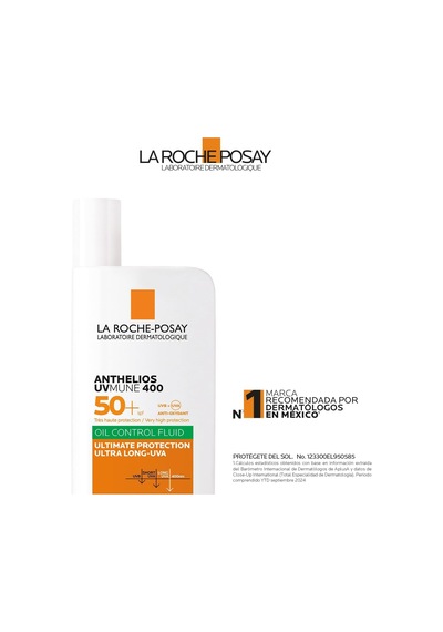 La Roche-posay Anthelios Oil Control Fluid Spf 50+ Akışkan Yüz Güneş Kremi 50 Ml