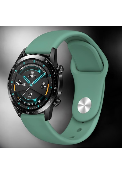 Galaxy Watch 46mm İçin Uyumlu 22mm Silikon Kordon