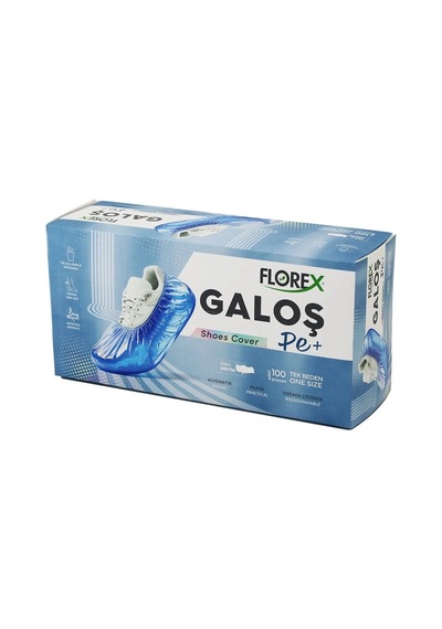 100pcs Tek Kullanımlık Galoş Kutulu Paket Bx40