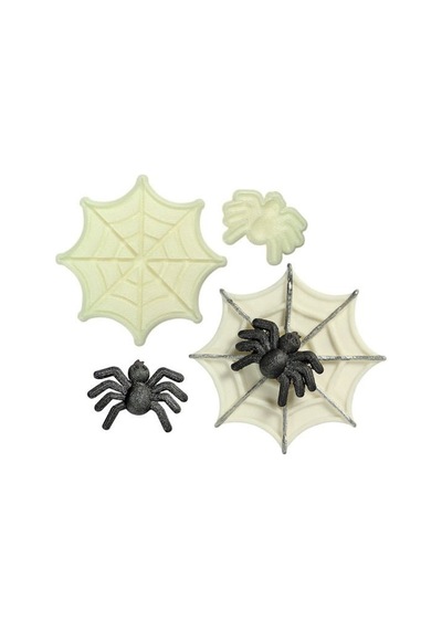 Cadılar Bayramı Halloween Örümcek Ve Örümcek Ağı Kurabiye Kalıbı