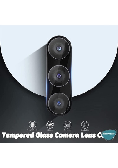 Samsung Galaxy S23 Plus Kamera Lens Koruma Camı V2 Siyah Galaxy S23 Plus İle Uyumlu Ekran Koruyucu Diğer
