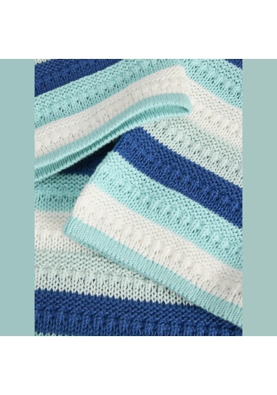 Jack & Jones Kadin Sifir Yaka Uzun Kollu Örgü Elbise - Rory - 12275508 Aqua Sky