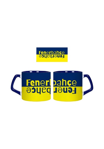 Fenerbahçe Kupa Bardak Tek Adet 0405 Çok Renkli