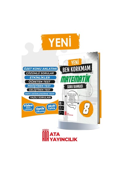 8. Sınıf Yeni Ben Korkmam Matematik Soru Bankası