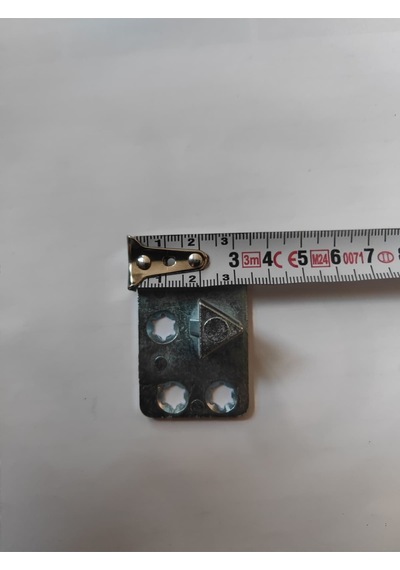 Metal Köşe Koltuk Birleştirici Aparatı Timsah - L Koltuk Birleştirme Aparatı Kapalı Yay Krom 1 Takım