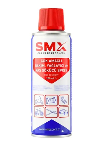 Smx Çok Amaçlı Bakım, Yağlayıcı Ve Pas Sökücü Sprey 200 Ml