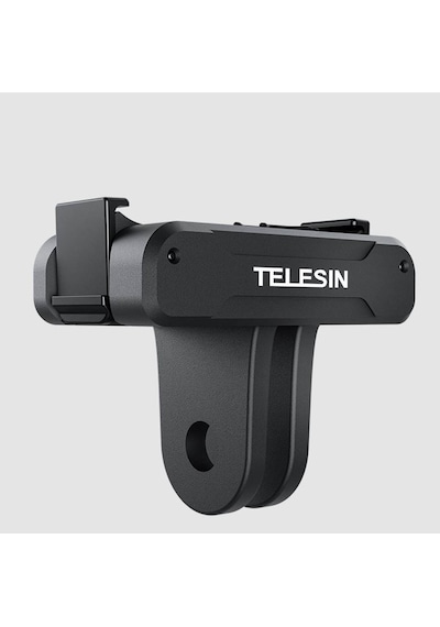Ayex Manyetik Çift Tırnak Adaptör Telesin Oa-tpm-t04 Djı Osmo Action 5 Pro / 4 / 3 Uyumlu Hızlı Bağlantı Aparatı