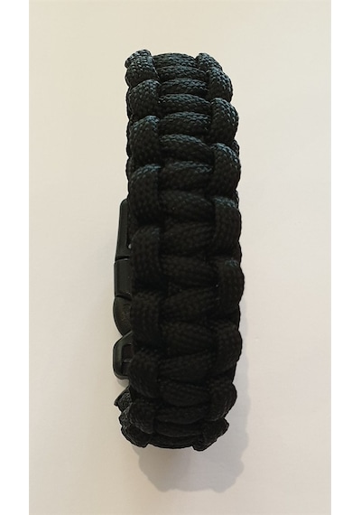 Muson Paracord Bileklik Siyah Çok Renkli