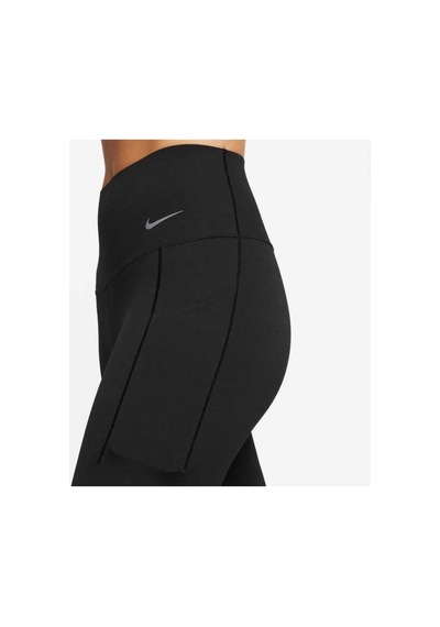 Nike Dri-fıt Universa Hr Tight Kadın Siyah Yüksek Belli Spor Tayt Dq5996-010 Siyah