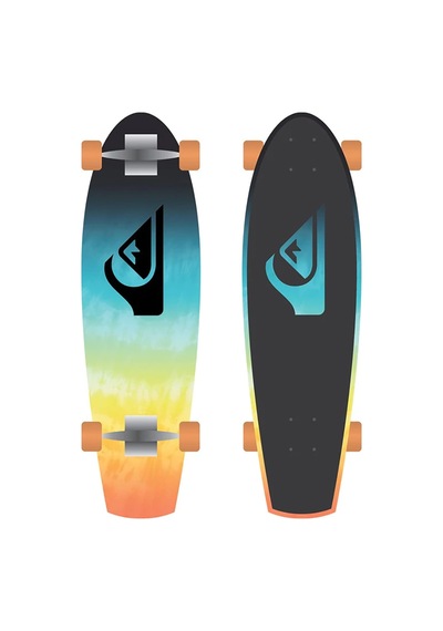 Quıksılver Quiksilver Seaside Unisex Skateboard Cruiserboards Mul Çok Renkli