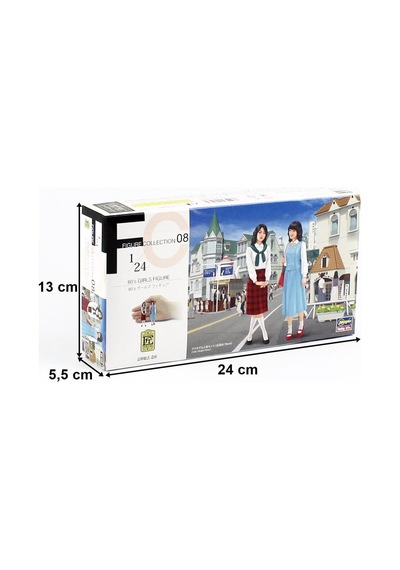1/24 80 Li Yılların Kızları Maketi, Hasegawa 29108