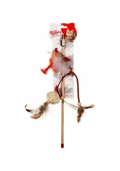 Natura PTC-038 40 CM Üç Uçlu Doğal Kedi Oltası