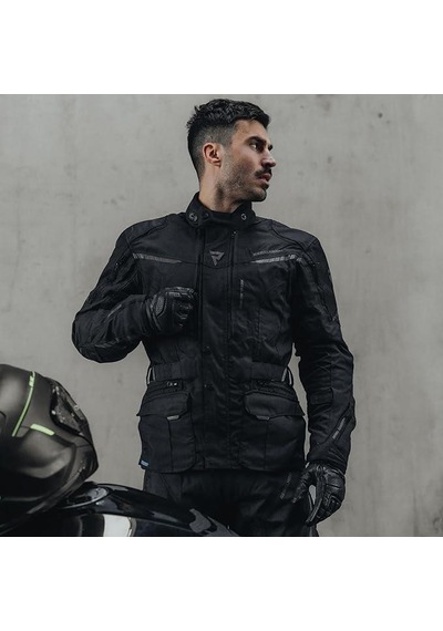 Rebelhorn Hiker III Kışlık Motosiklet Montu Siyah - 75316