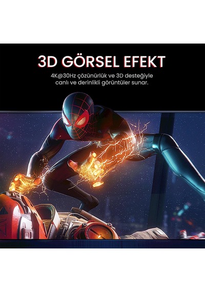 V-h108 18gbps Hdr 4k 60hz 3d Hdmı 2.0 Kablo 3 Metre