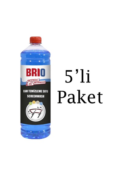 Cam Suyu 1000 Ml -20 Derece 5'li Paket