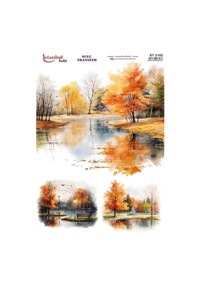 Sulu Transfer Kağıdı 25x35cm St-2182