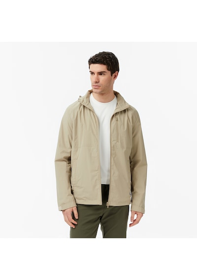 Nautica Erkek Bej Regular Fit İk Yaka Gizli Kapüşonlu Su İtici Montdüzj65013t