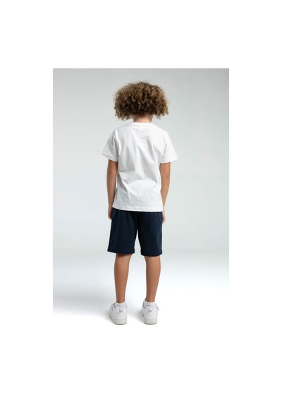 Rolypoly Erkek Çocuk Beyaz Bermuda Takım 5274-47540 Beyaz