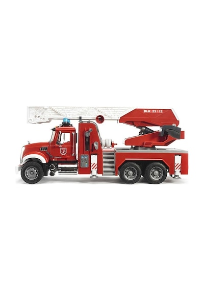 Merdivenli Ve Su Püskürten Mack Granit İtfaiye Model Aracı